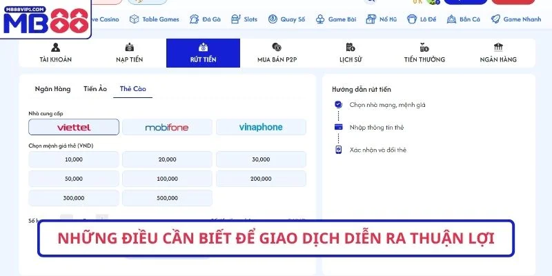 Những điều cần biết để giao dịch diễn ra thuận lợi